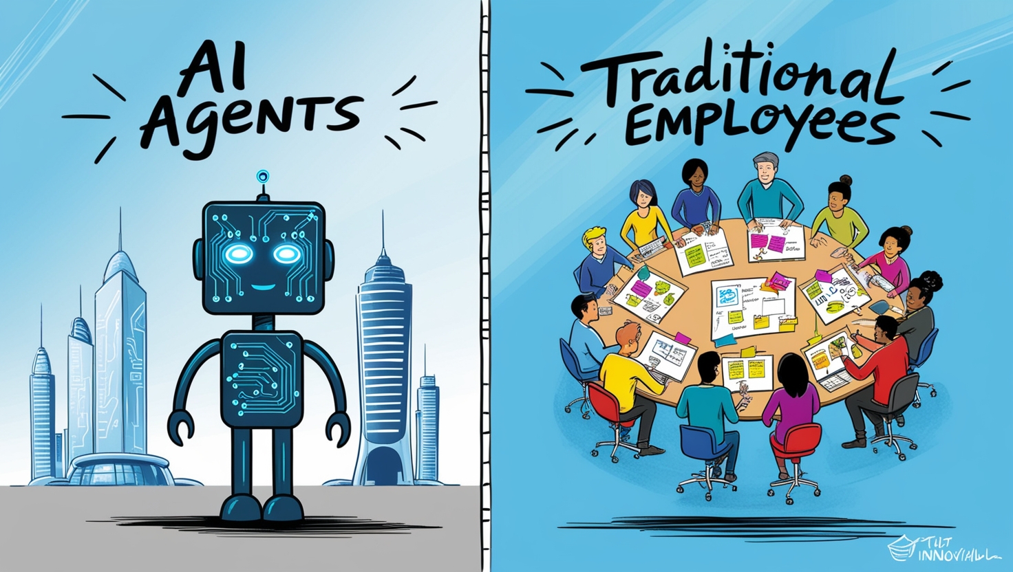 AI Agents vs. Traditional Employees: Which Is Better for Business?